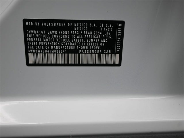 2026 Volkswagen Jetta 1.5T Sport