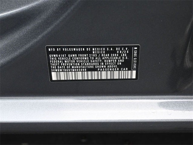 2026 Volkswagen Jetta 1.5T Sport