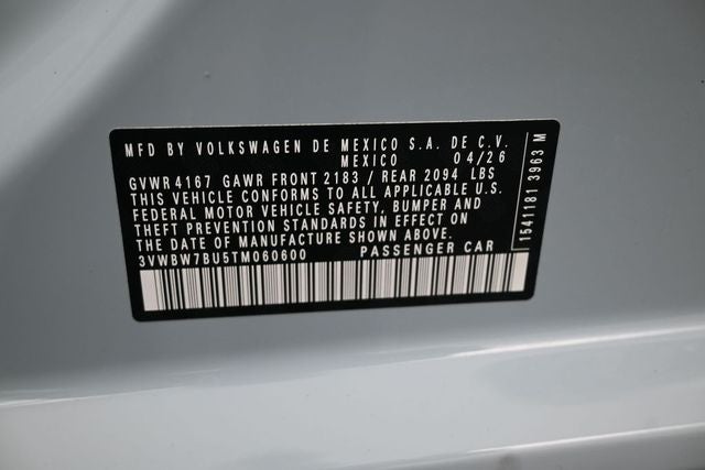 2026 Volkswagen Jetta 1.5T Sport