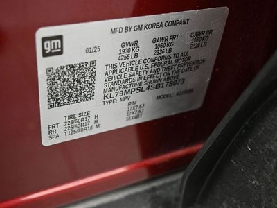 2025 Chevrolet TrailBlazer LT