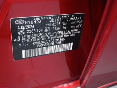 2025 Hyundai Sonata Hybrid SEL