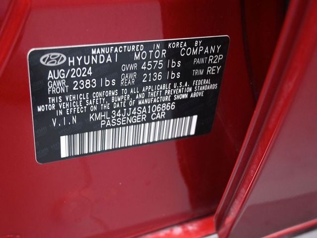 2025 Hyundai Sonata Hybrid SEL