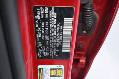 2025 Hyundai Elantra SEL Sport