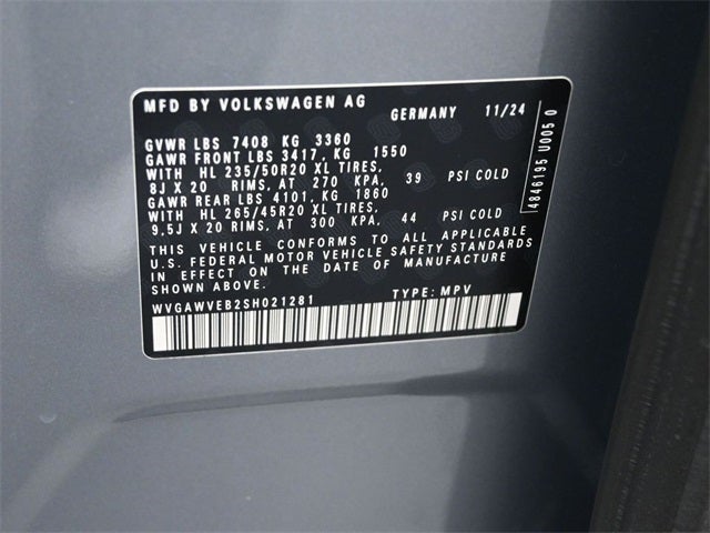 2025 Volkswagen ID. Buzz Pro S RWD