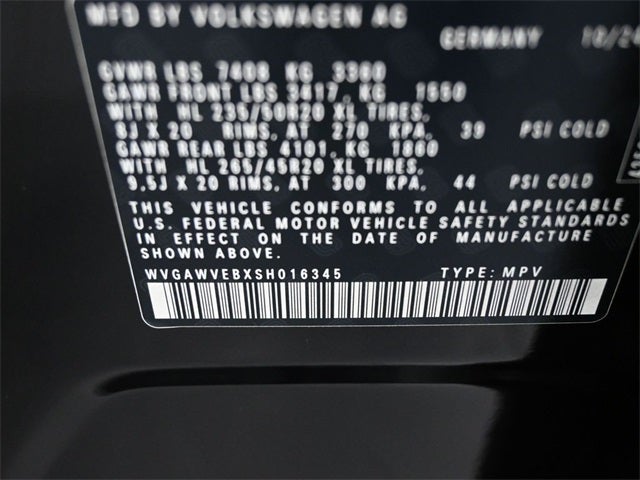 2025 Volkswagen ID. Buzz PRO S