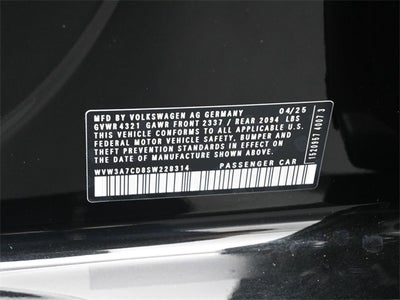 2025 Volkswagen Golf GTI 2.0T SE