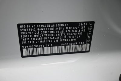 2025 Volkswagen Golf R 2.0T Black Edition