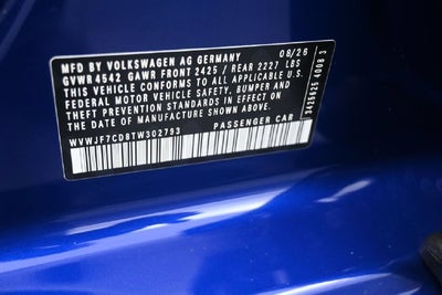 2026 Volkswagen Golf R Base
