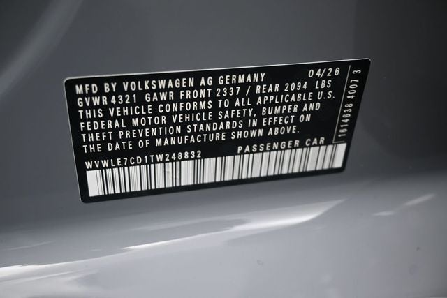 2026 Volkswagen Golf GTI 2.0T S