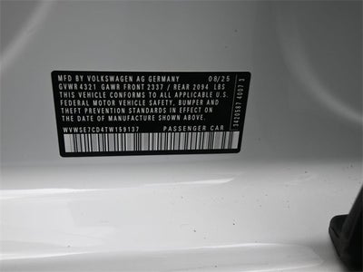 2026 Volkswagen Golf GTI 2.0T SE