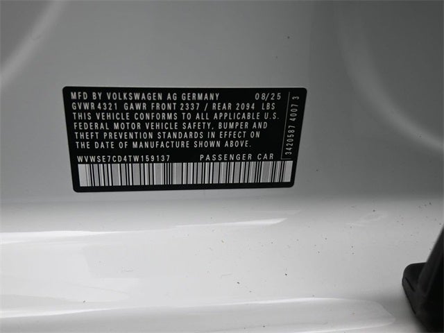 2026 Volkswagen Golf GTI 2.0T SE