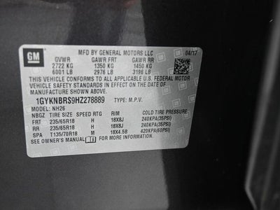 2017 Cadillac XT5 Luxury