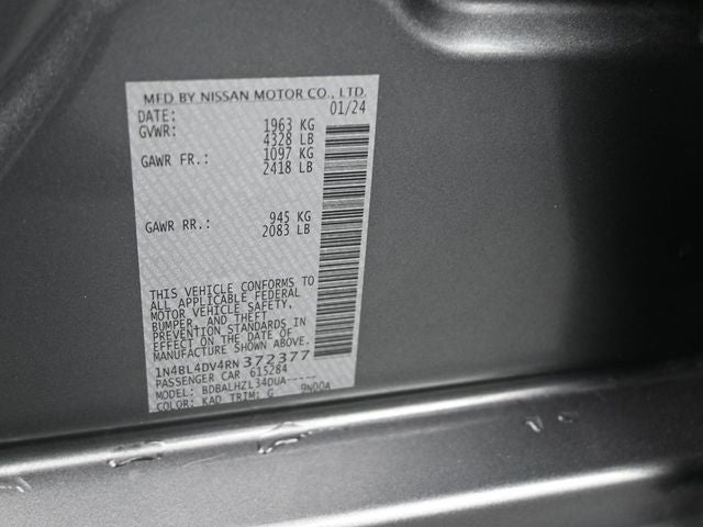 2024 Nissan Altima 2.5 SV