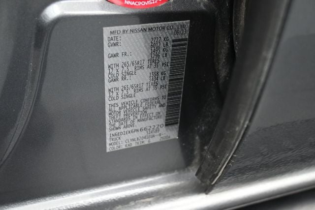 2023 Nissan Frontier SV
