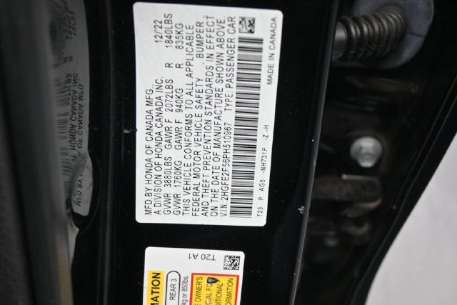2023 Honda Civic Sport