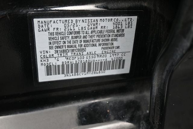 2021 Nissan Sentra SV
