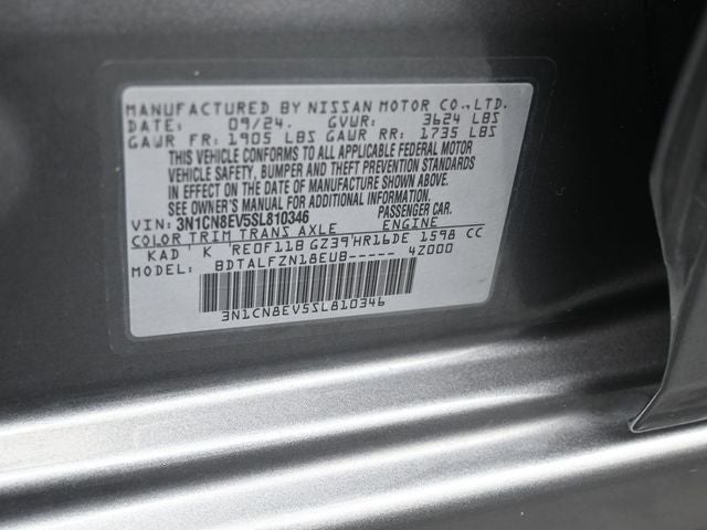 2025 Nissan Versa 1.6 SV