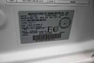 2024 Nissan Versa 1.6 SR