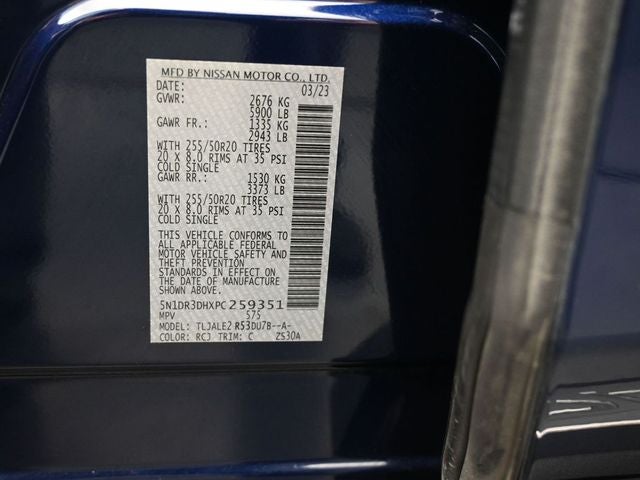 2023 Nissan Pathfinder Platinum