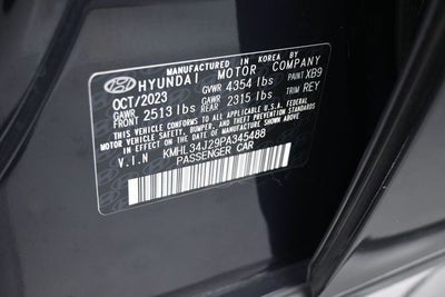 2023 Hyundai Sonata Limited