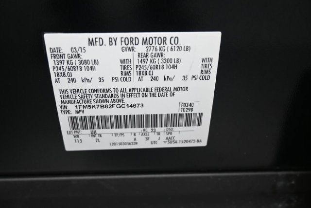 2015 Ford Explorer Base