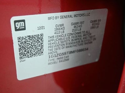 2021 Chevrolet Malibu RS