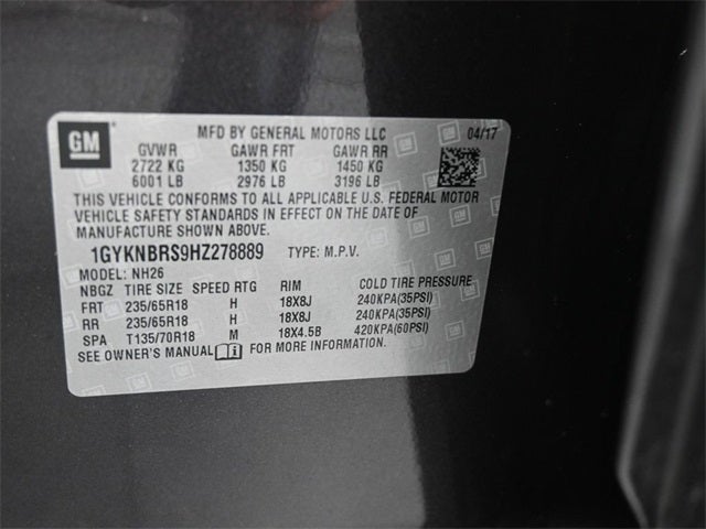 2017 Cadillac XT5 Luxury