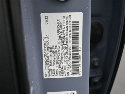 2022 Honda Accord Sport