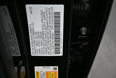 2026 Honda Accord LX