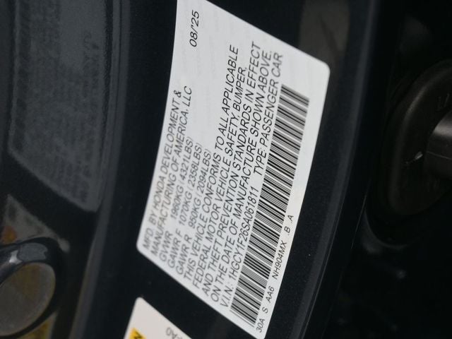 2025 Honda Accord LX