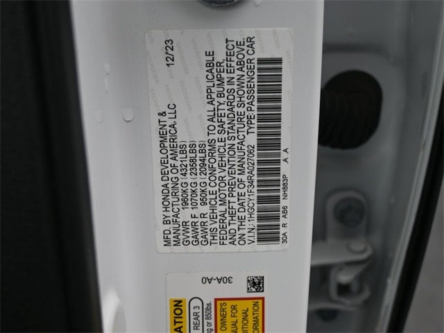 2024 Honda Accord EX