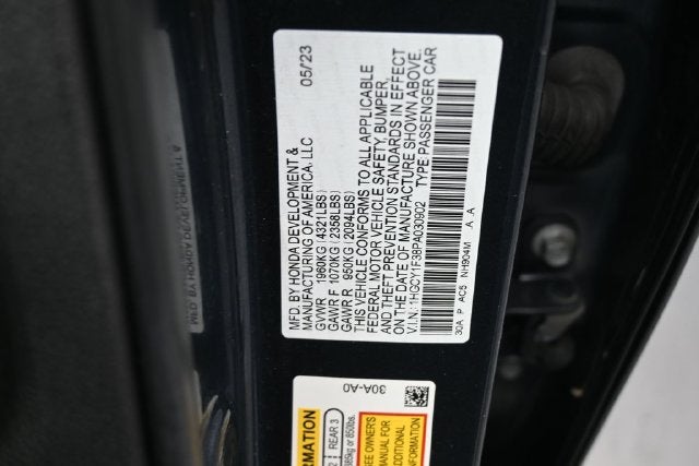2023 Honda Accord EX