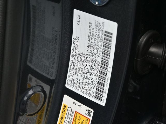 2025 Honda Accord SE