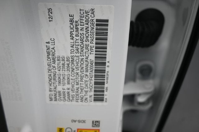2026 Honda Accord SE