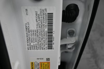 2026 Honda Accord SE