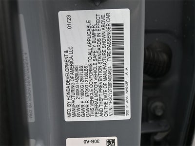 2023 Honda Accord Hybrid EX-L