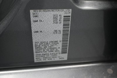 2025 Nissan Altima 2.5 SV
