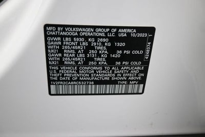 2024 Volkswagen Atlas 2.0T SEL Premium R-Line
