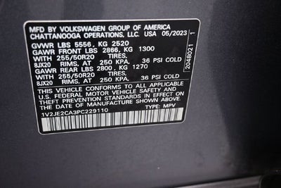 2023 Volkswagen Atlas Cross Sport 3.6L V6 SE w/Technology