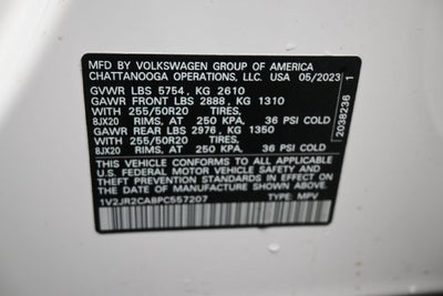2023 Volkswagen Atlas 3.6L V6 SE w/Technology