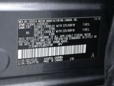 2020 Toyota RAV4 Hybrid XSE