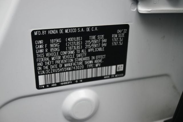 2022 Honda HR-V EX