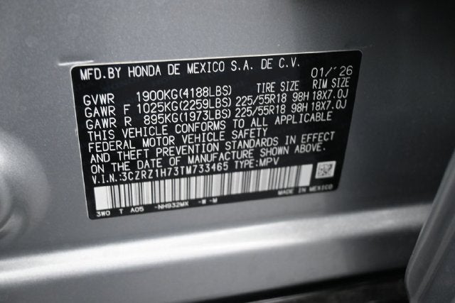 2026 Honda HR-V LX