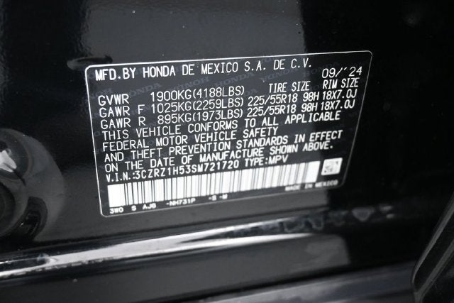 2025 Honda HR-V Sport