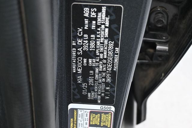 2025 Kia K4 LXS