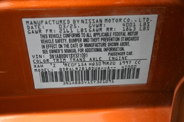 2025 Nissan Sentra SR