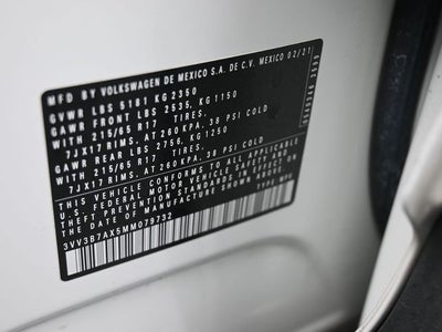 2021 Volkswagen Tiguan 2.0T SE