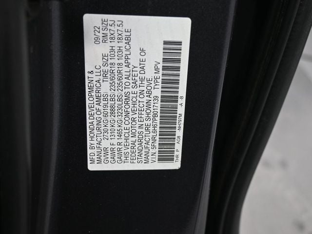 2023 Honda Odyssey EX-L