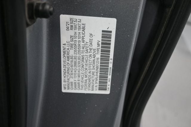 2022 Honda Odyssey Touring