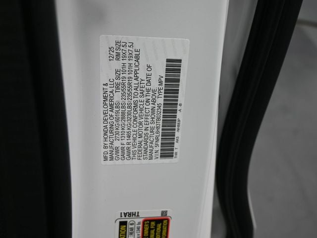 2026 Honda Odyssey Touring